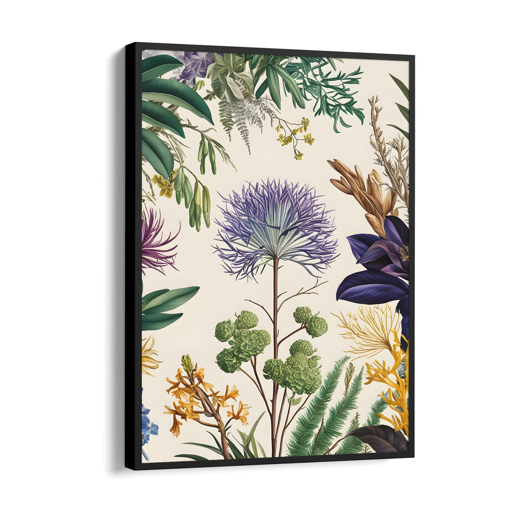 Ethereal Thistle Garden - Botanical Wall Art