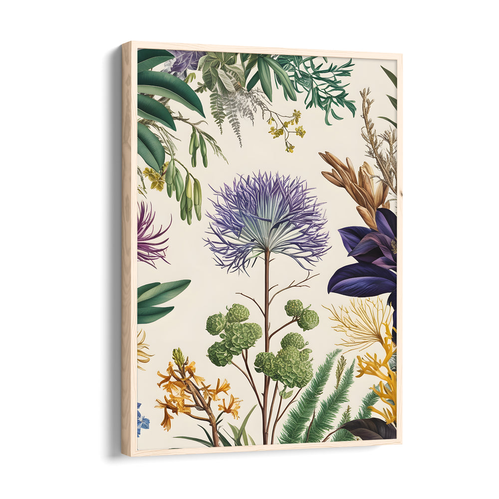 Ethereal Thistle Garden - Botanical Wall Art