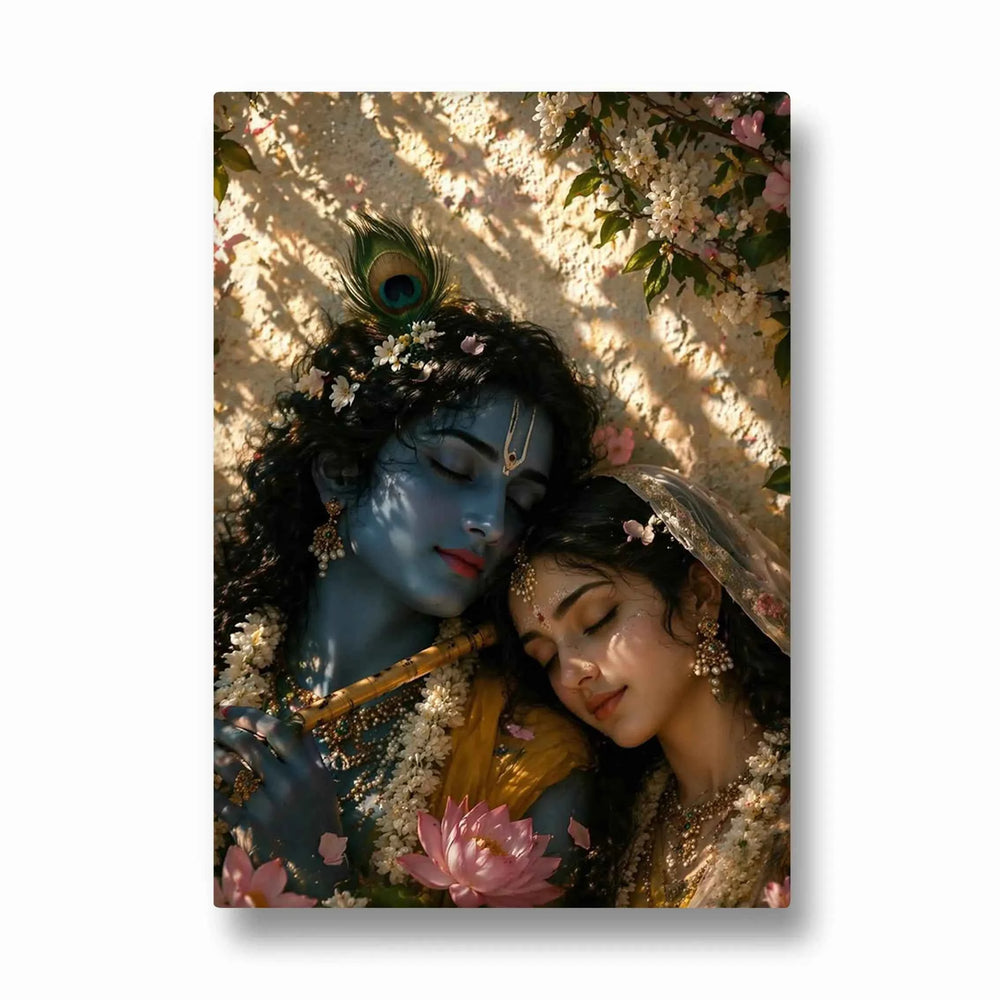 Floral Serenity of the Divine Duo