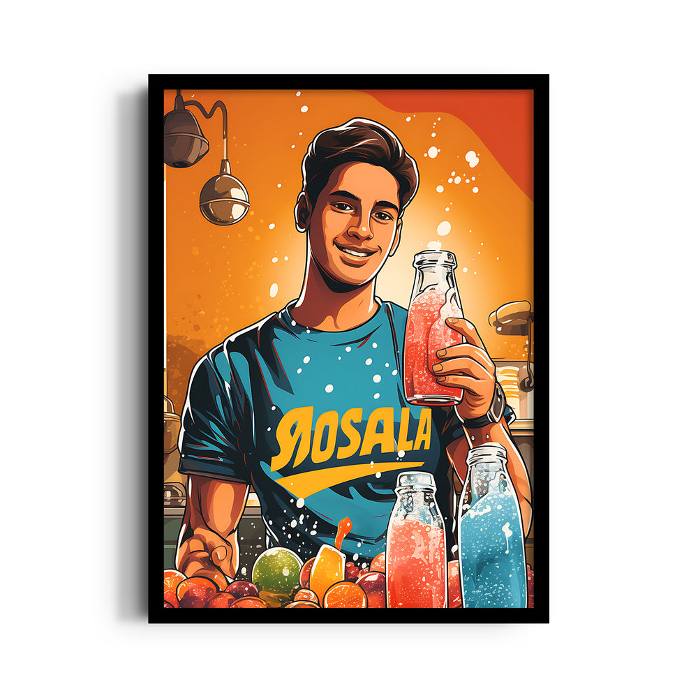 Fresh Juice Bar Vibes – Modern Food & Drink Wall Art