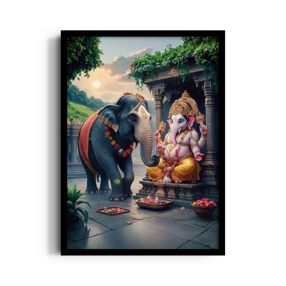 Ganesha Gaja Samvada Mandapa