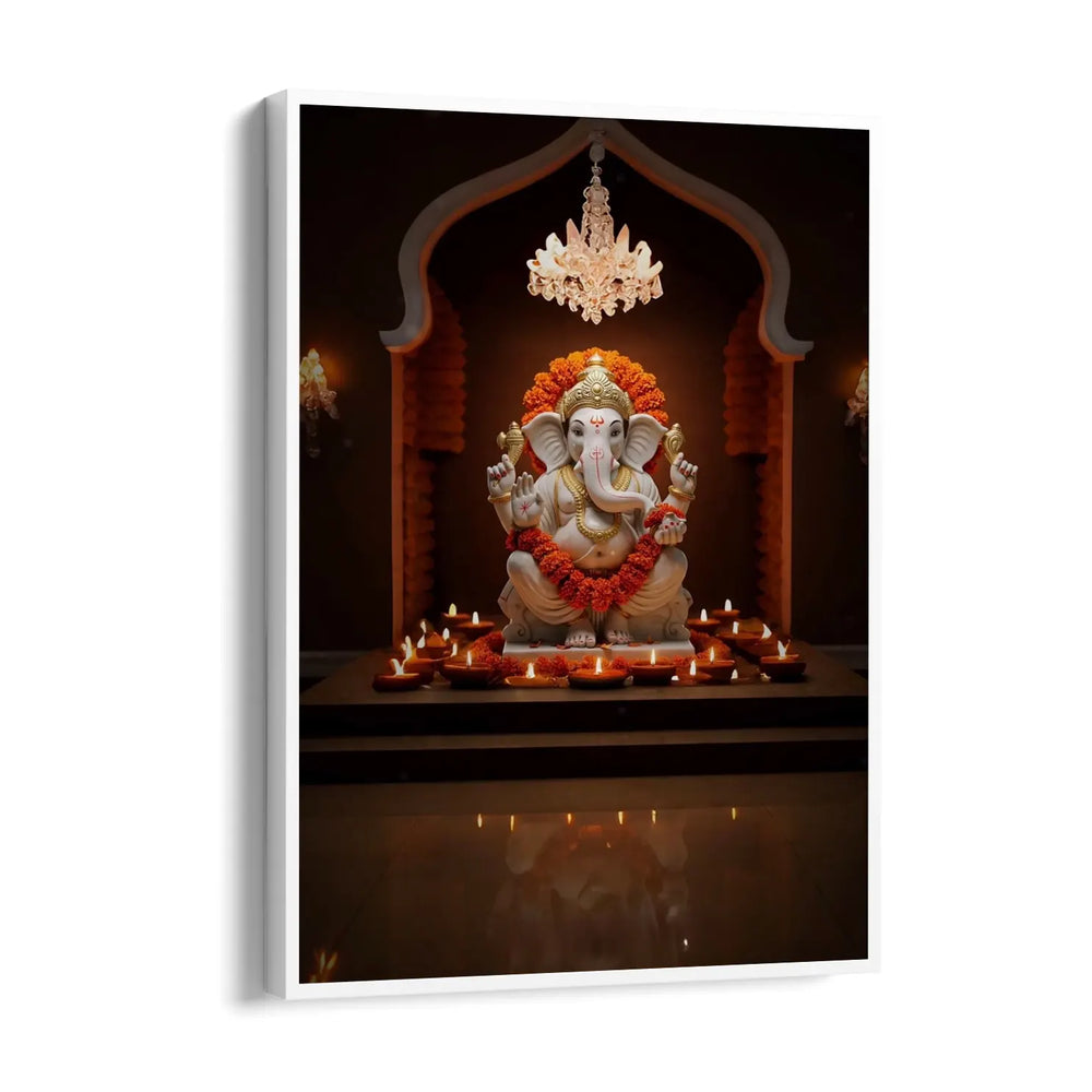 Ganesha Garbhagriha Jhumuka Prabha