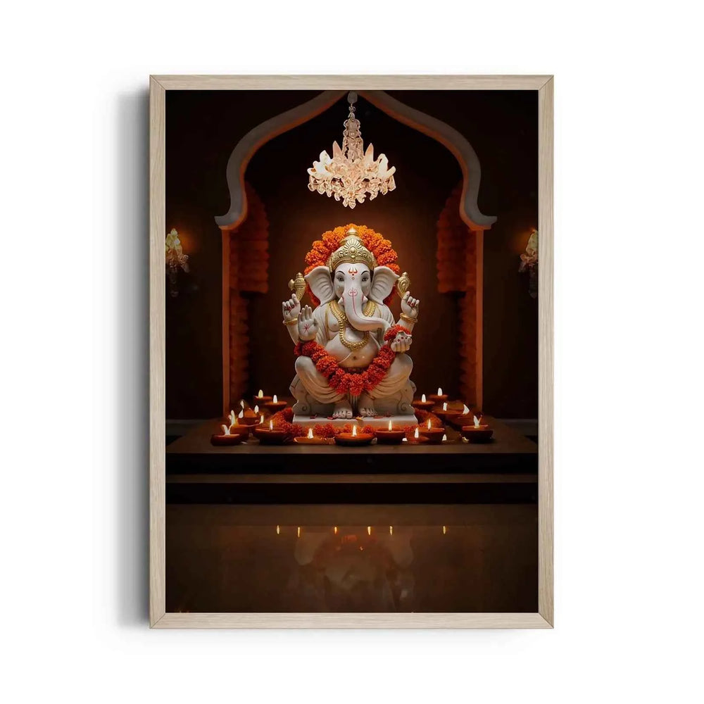 Ganesha Garbhagriha Jhumuka Prabha