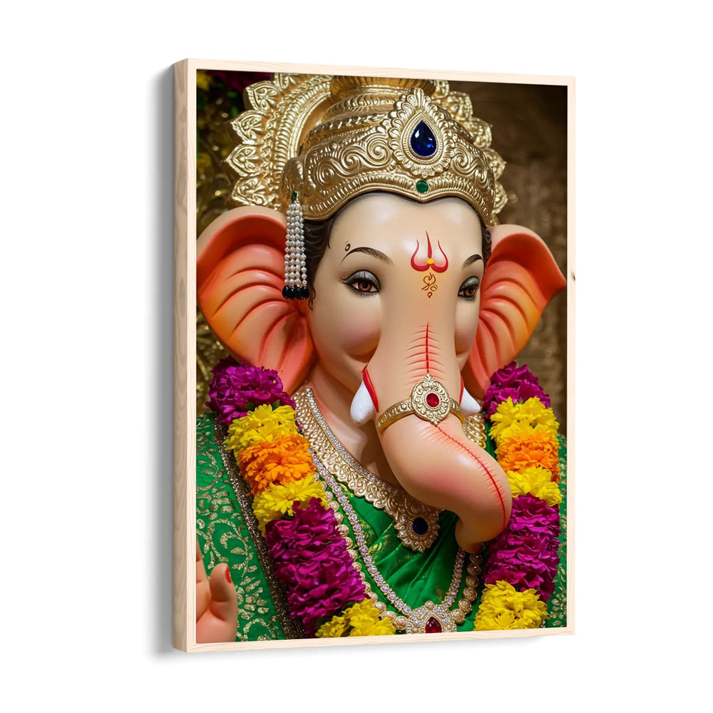 Ganesha Harita Vasstra Pushpamala