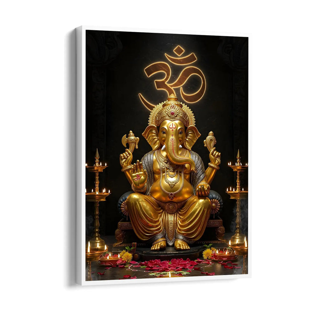 Ganesha Suvarna Omkara Deepanjali