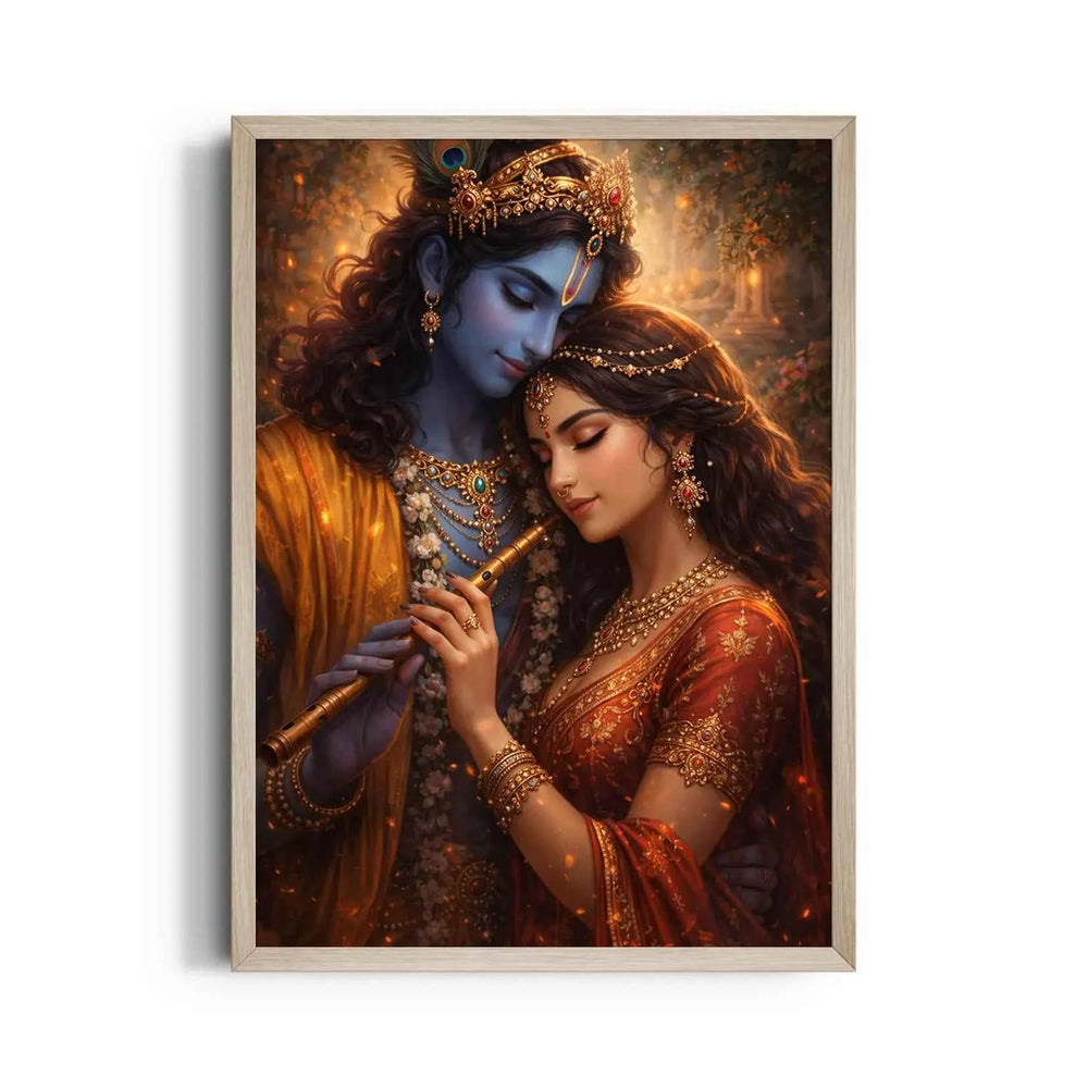 Gilded Glow of Govinda's Grace