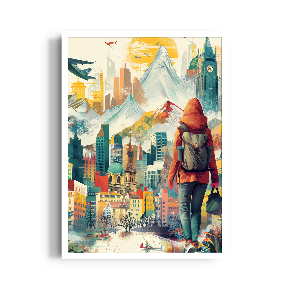 Global Wanderer Odyssey - Travel Wall Art