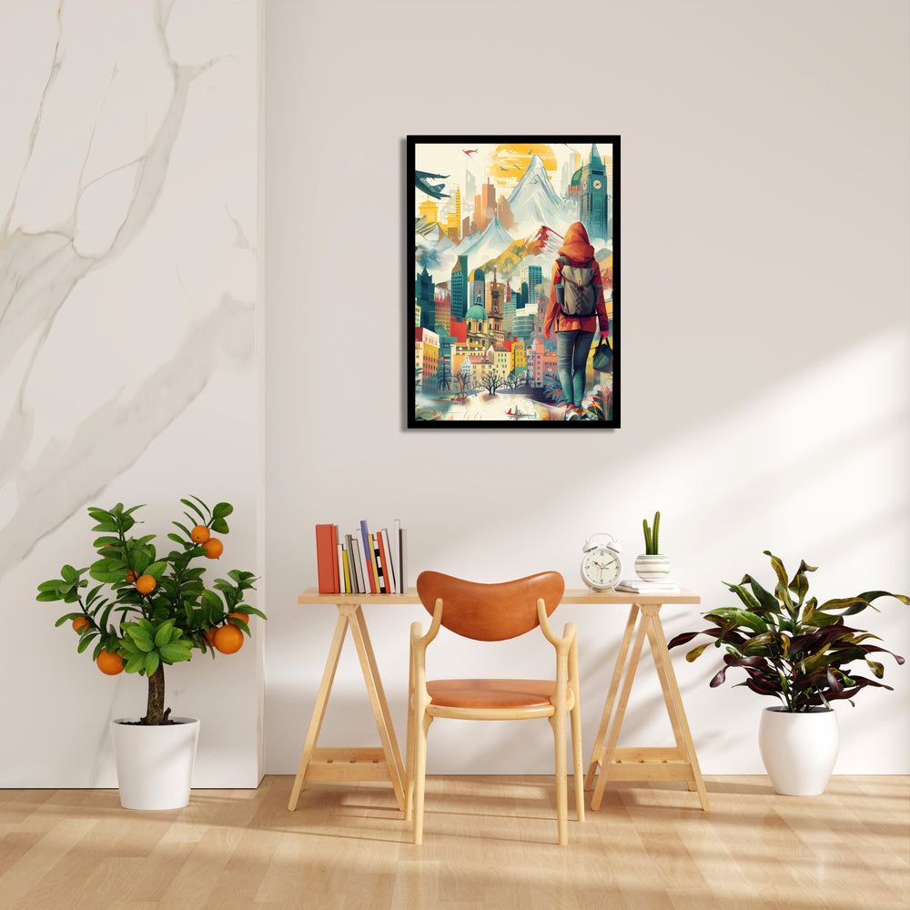 Global Wanderer Odyssey - Travel Wall Art