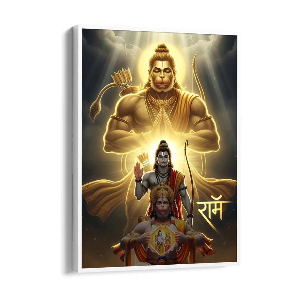 Hanuman Trimurti Ramayana Raksha