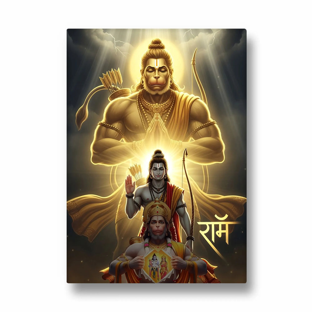 Hanuman Trimurti Ramayana Raksha