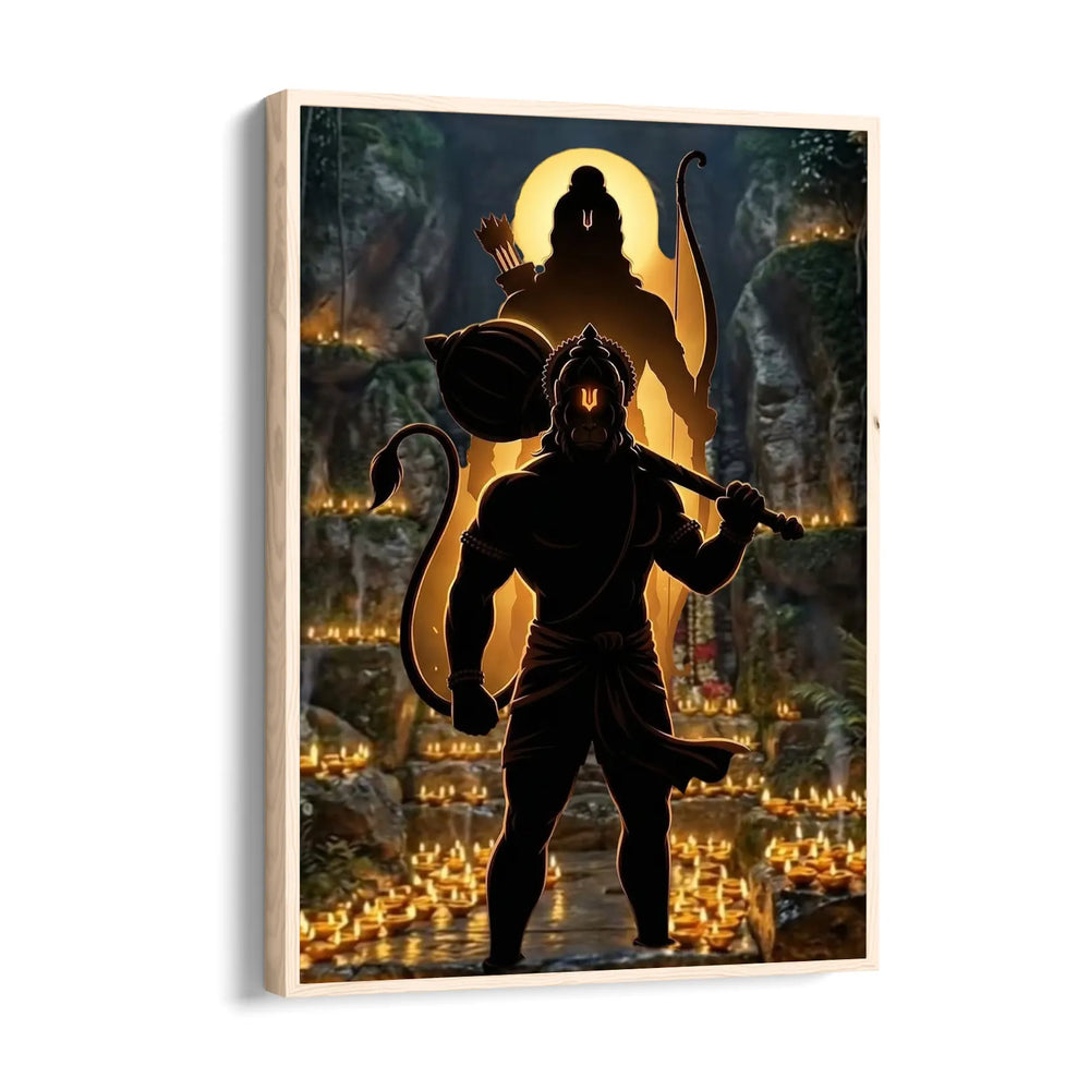 Hanuman Deepamshraya Rama Saannidhya