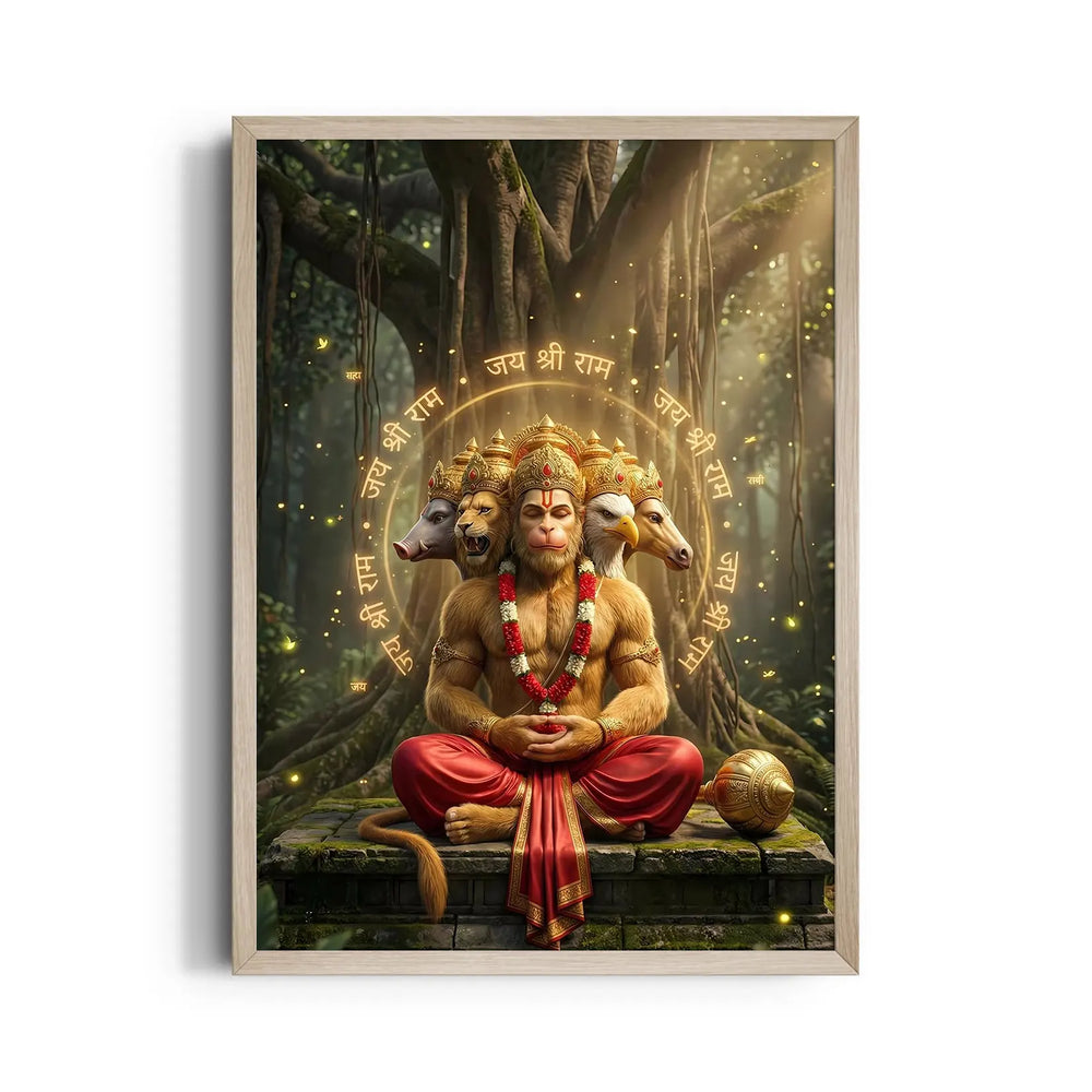 Hanuman Swarna Prabha Panchamukha