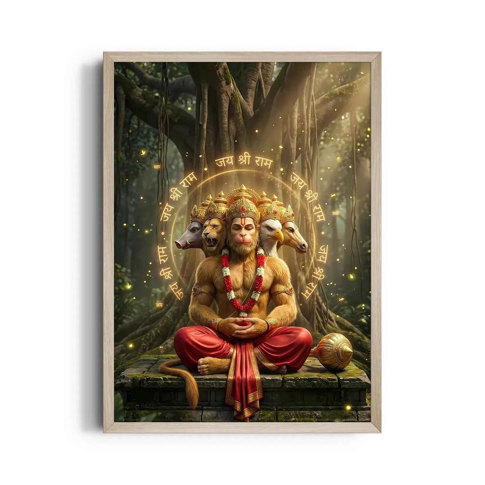 Hanuman Swarna Prabha Panchamukha