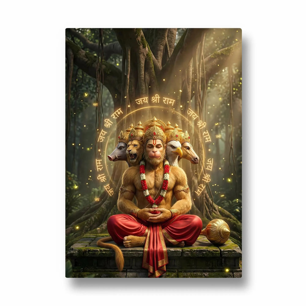 Hanuman Swarna Prabha Panchamukha