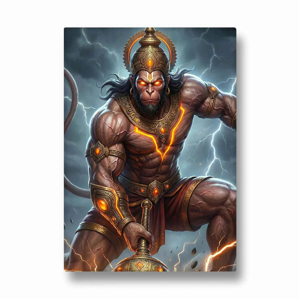 Hanuman Vidyut Kopa Mahabala