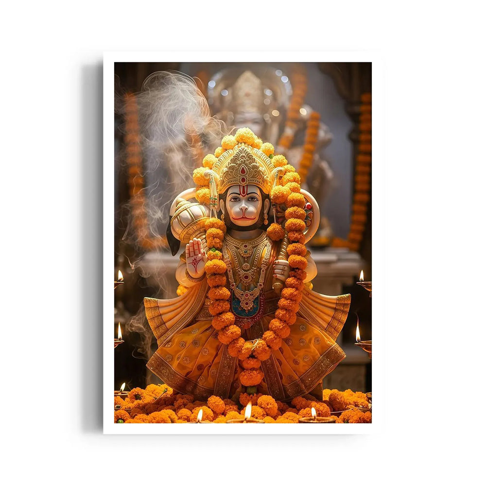 Hanuman Vigraha Dhupa Shringar