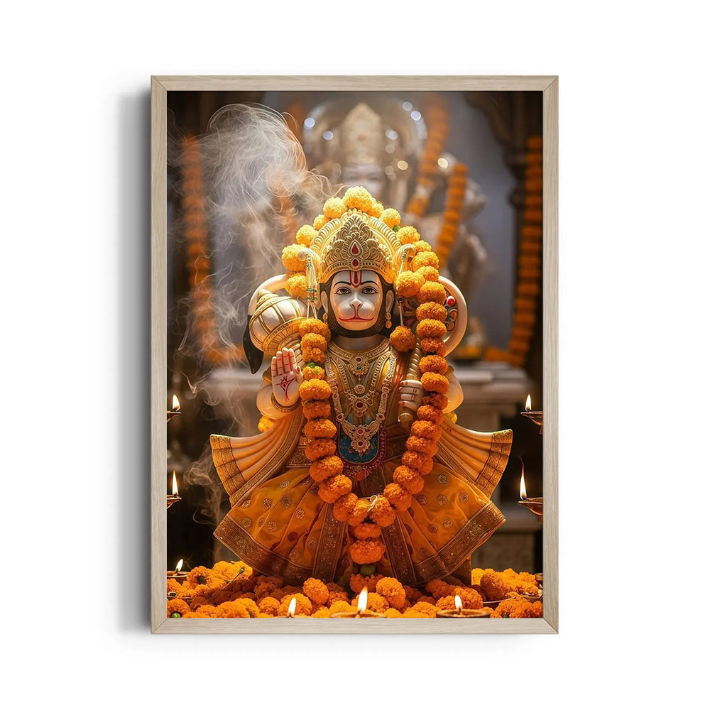 Hanuman Vigraha Dhupa Shringar