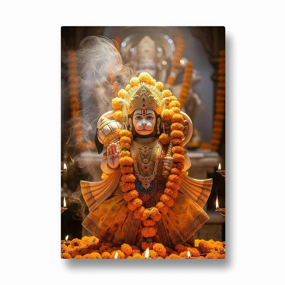 Hanuman Vigraha Dhupa Shringar