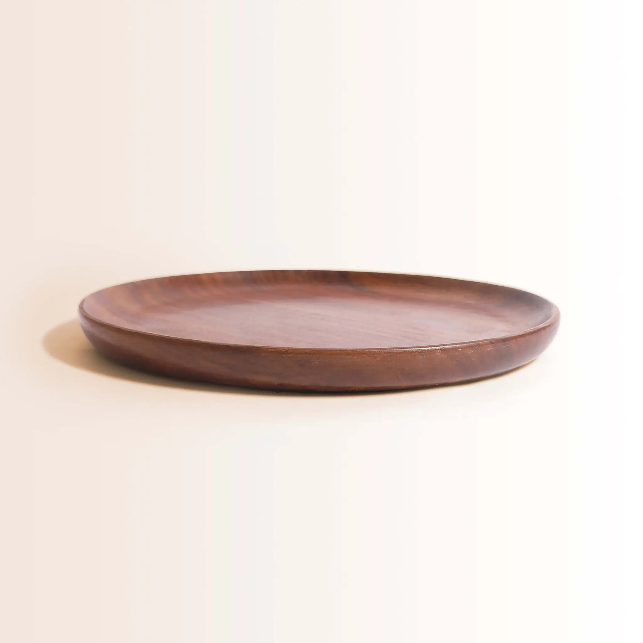 Circle Serve Wooden Plate