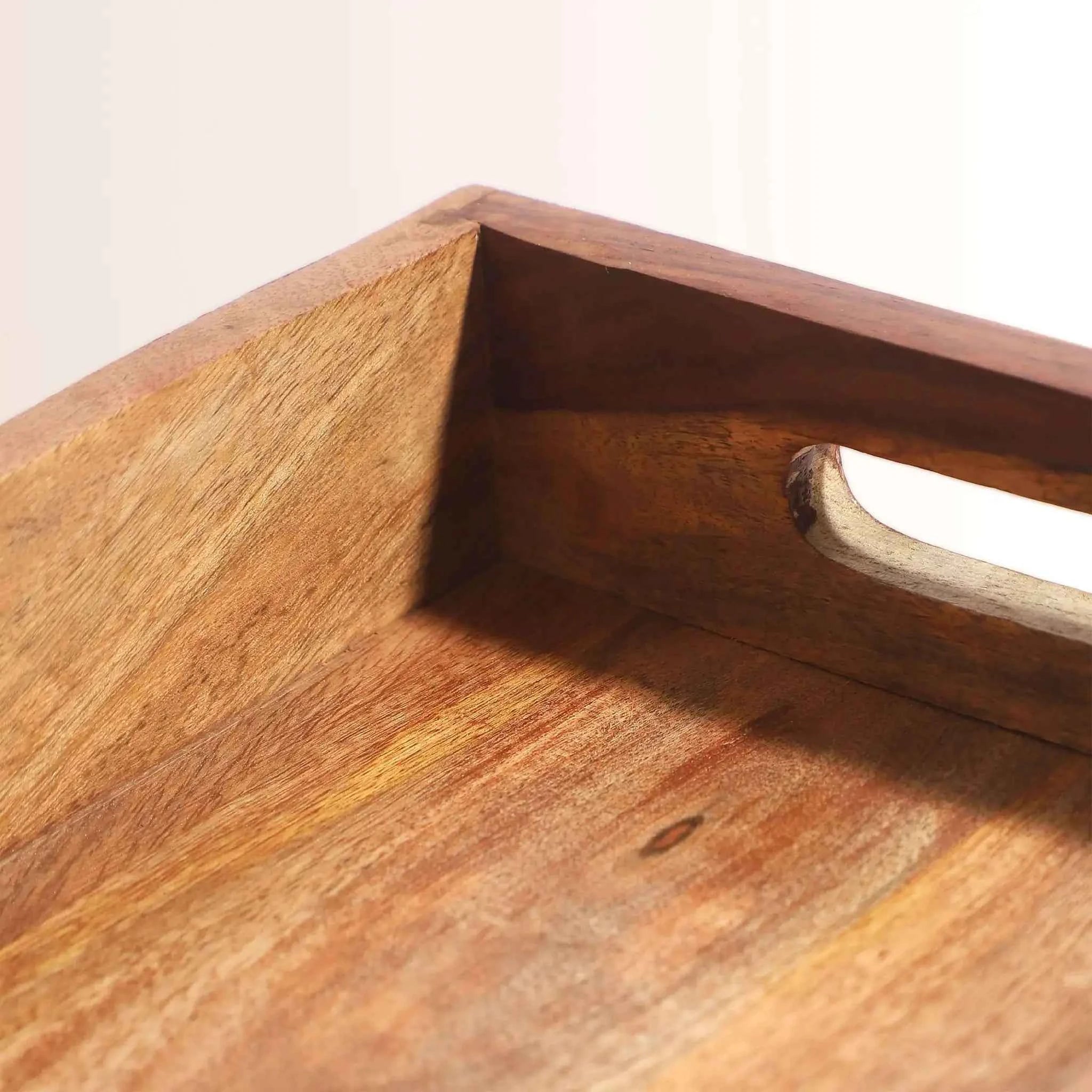 Cozy Carry Wooden Tray