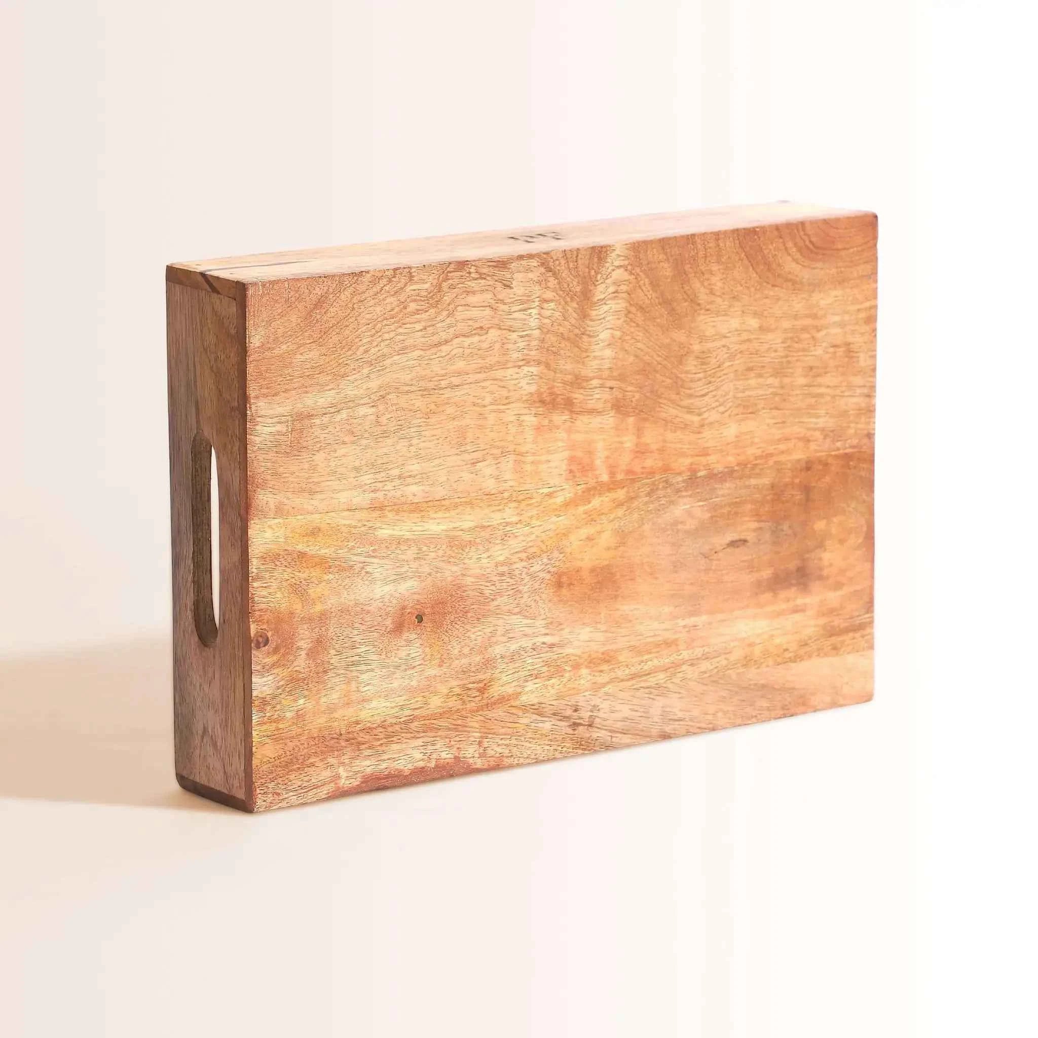 Cozy Carry Wooden Tray