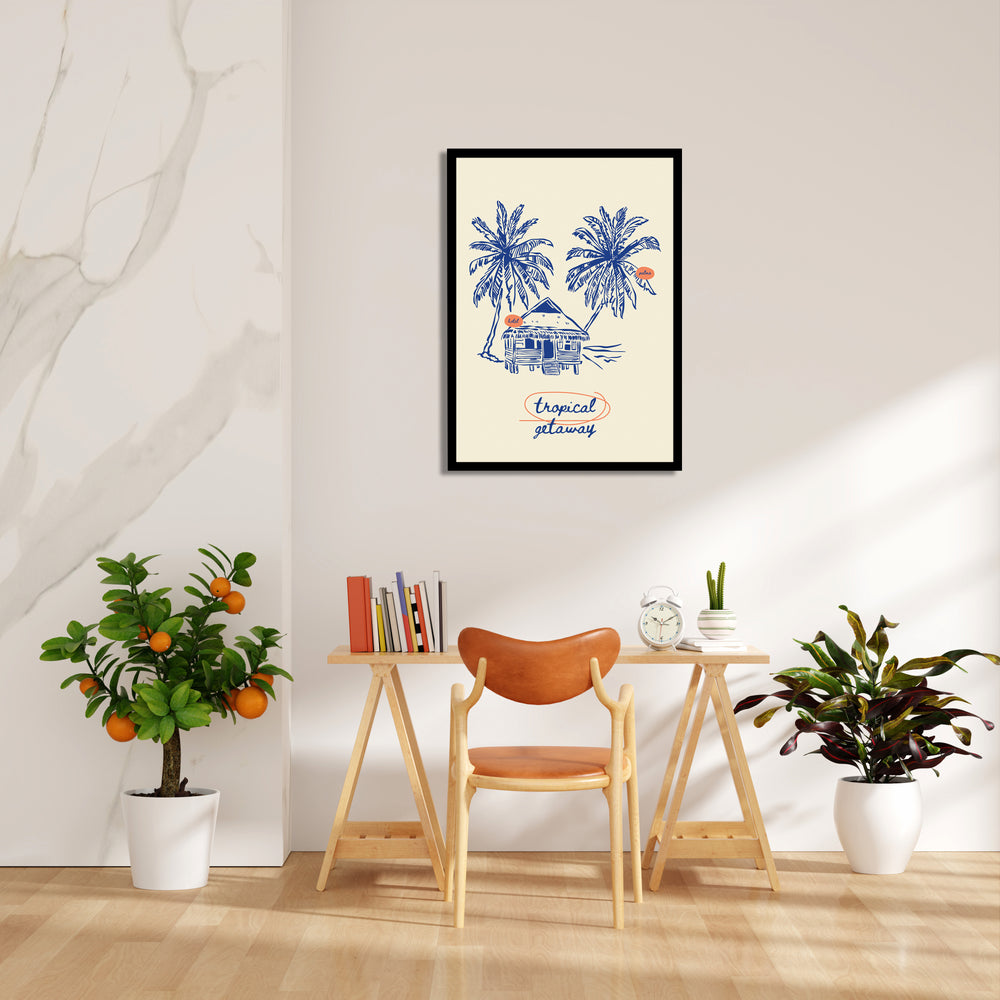 Island Palms Retreat - Travel Wall Art