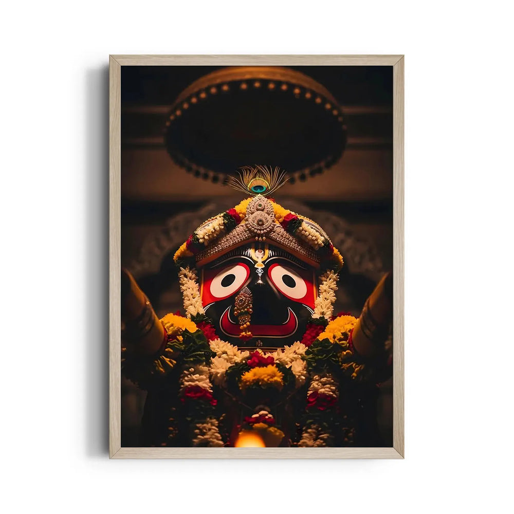 Jagannath Floral Blessing