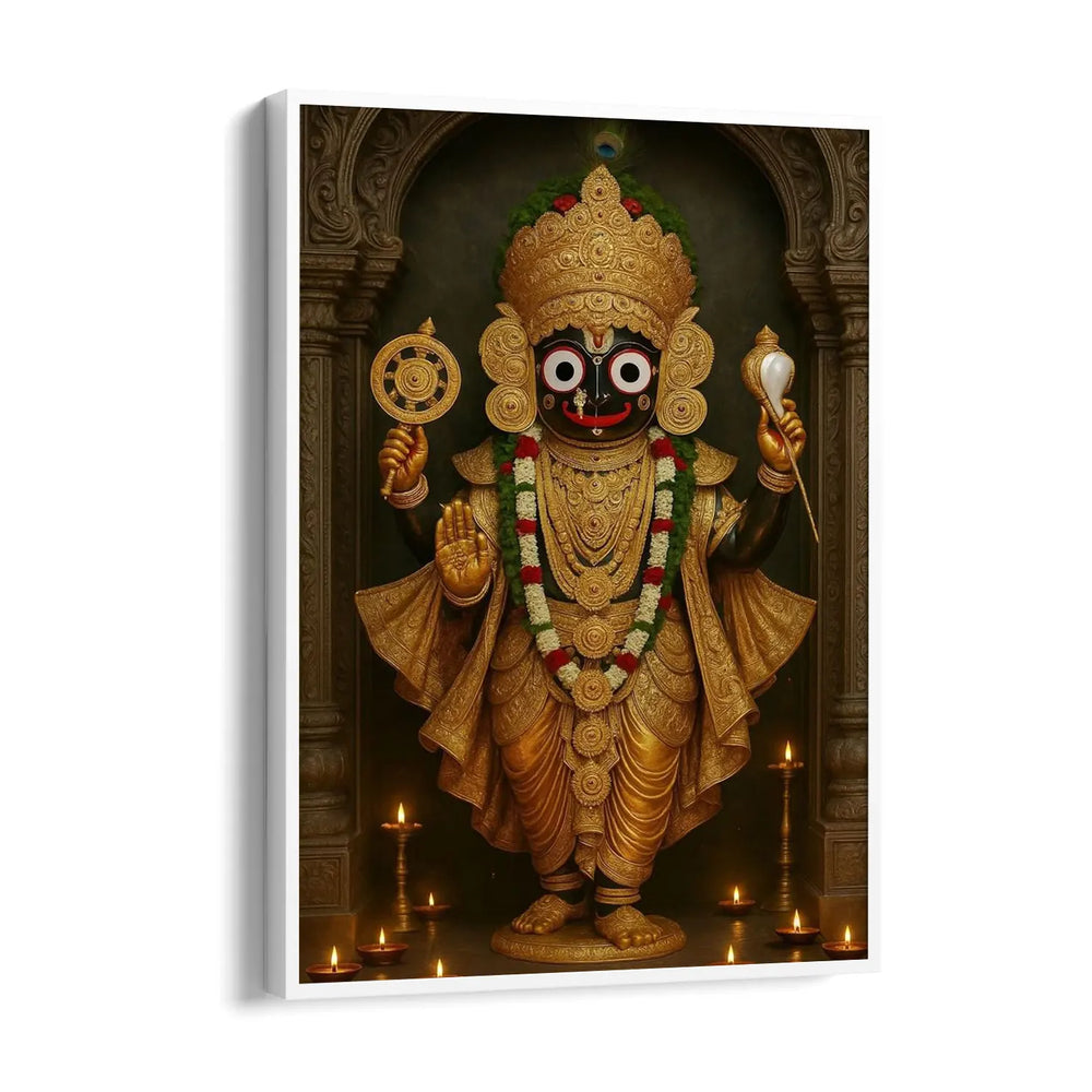Jagannath Golden Vishnu Form