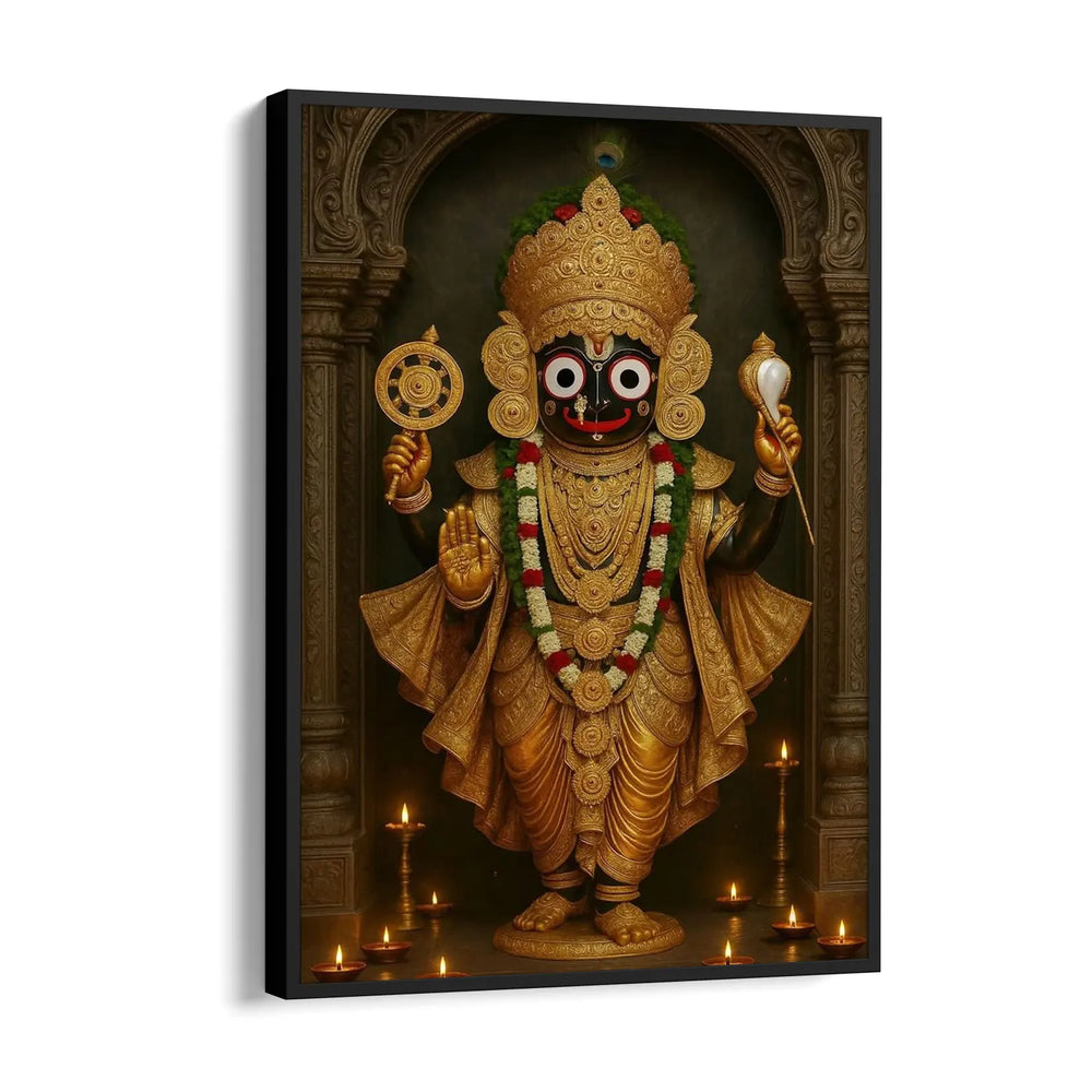 Jagannath Golden Vishnu Form