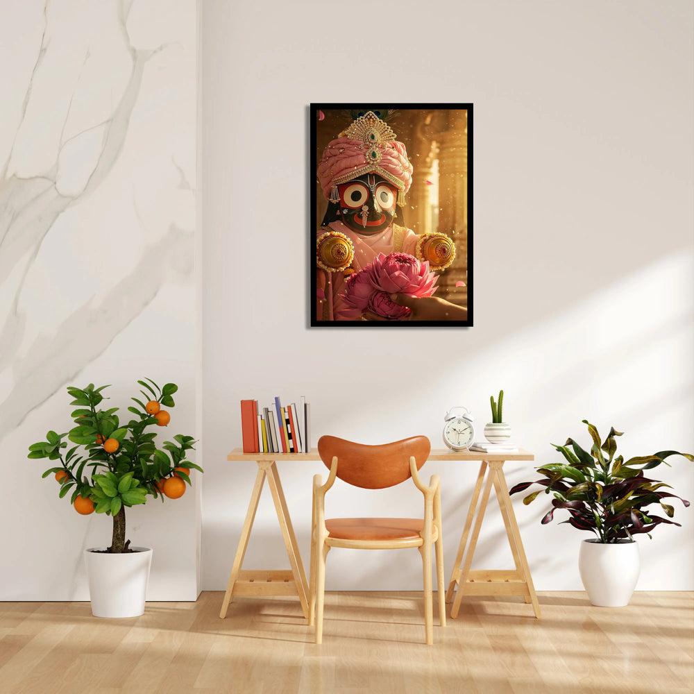 Jagannath Lotus Offering