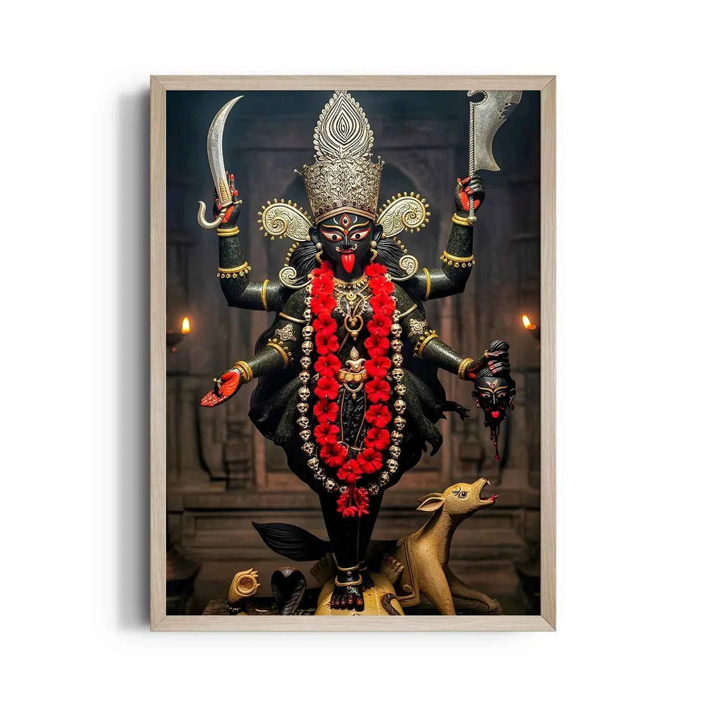Kali Dakshina Khadga Shrigala