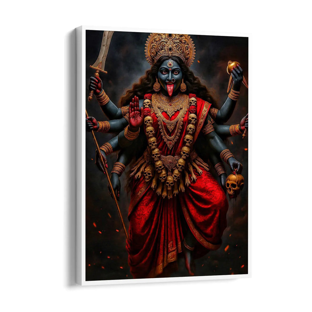 Kali Mahavidya Rakta Saree