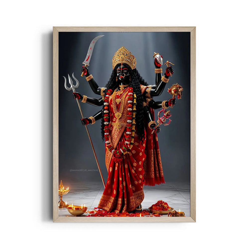Kali Murti Shringar Deepam