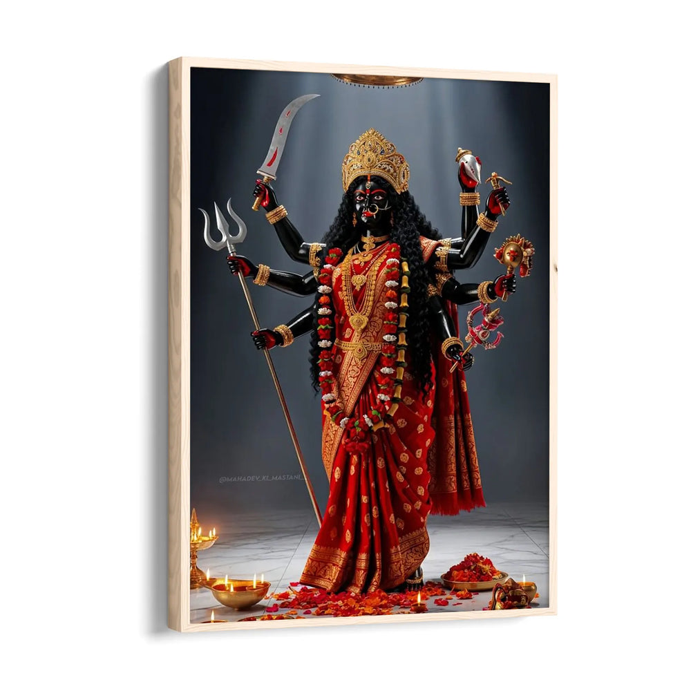 Kali Murti Shringar Deepam