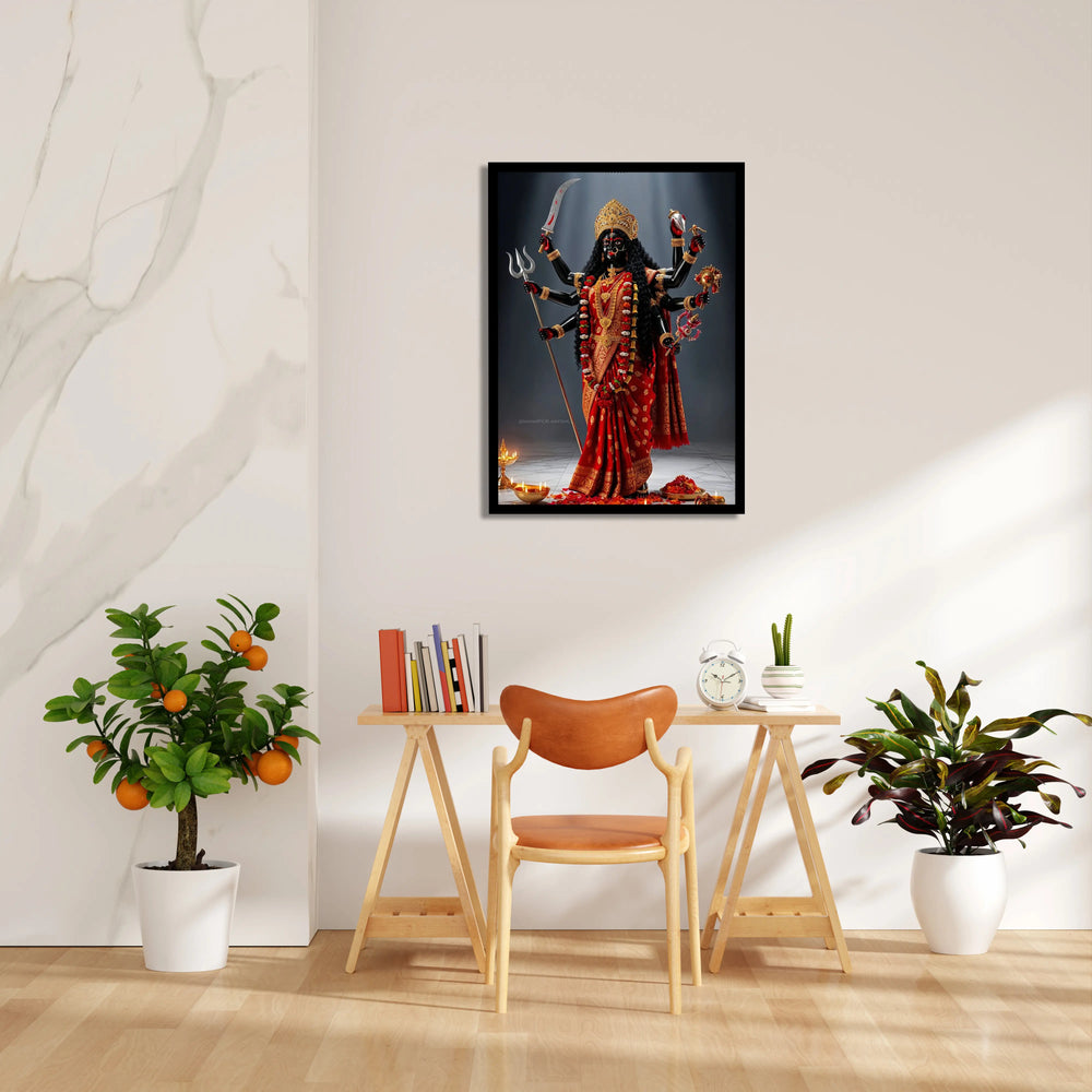Kali Murti Shringar Deepam