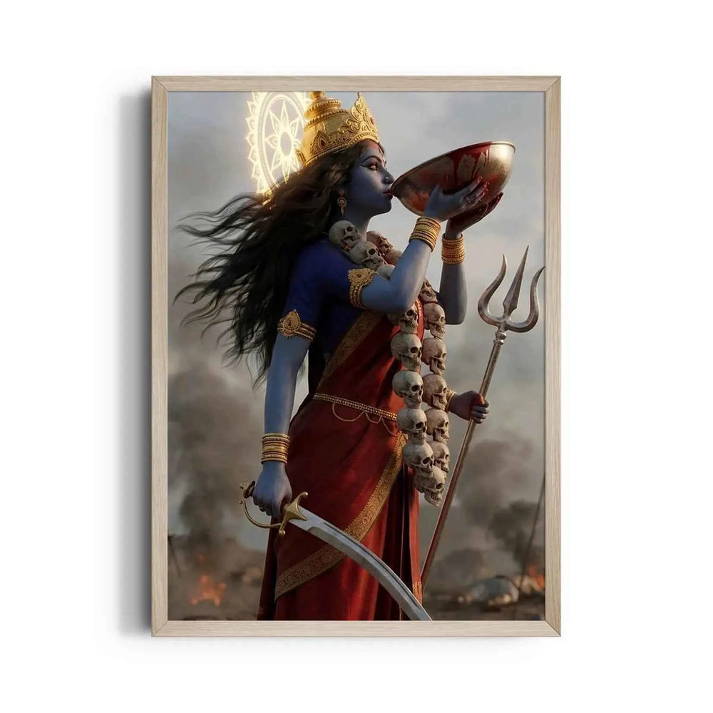 Kali Rakta Patra Trishula Dharini