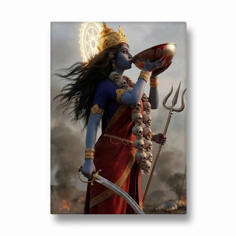 Kali Rakta Patra Trishula Dharini
