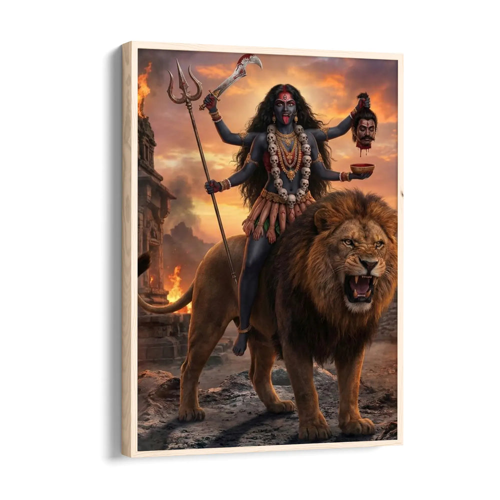 Kali Simhavahini Trishula Dharini