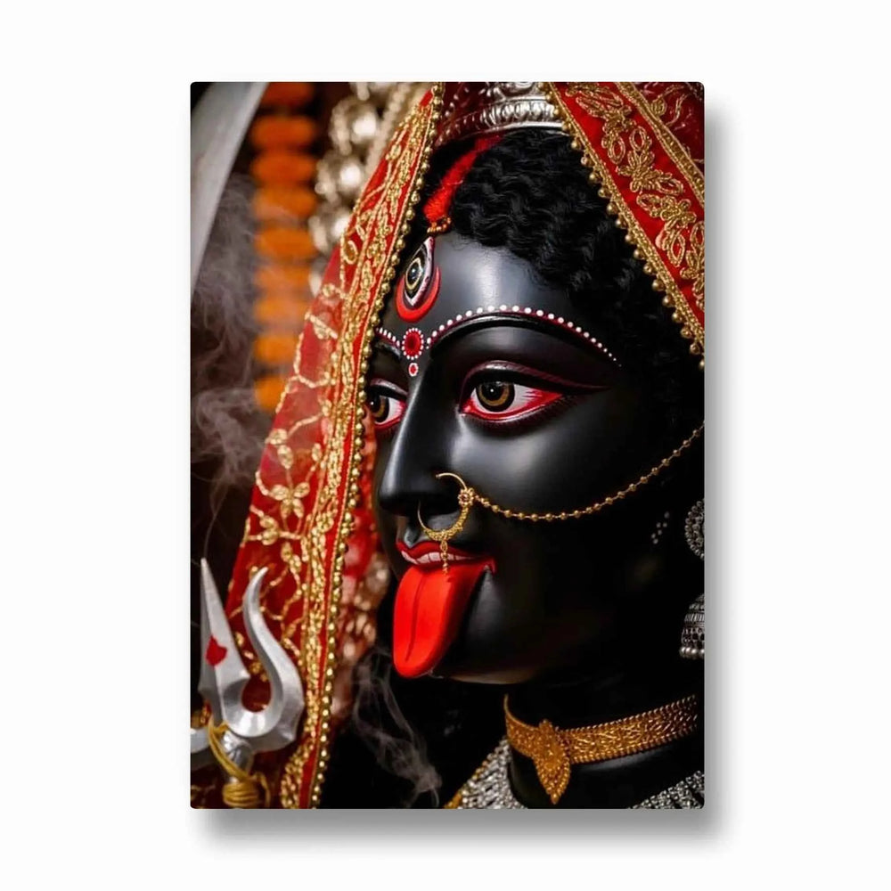 Kali Vadana Trishula Mukutamani