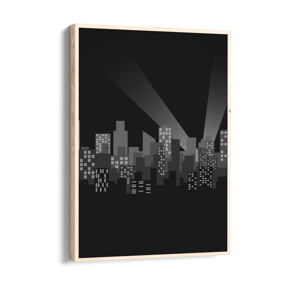 Midnight City Lights - City Wall Art