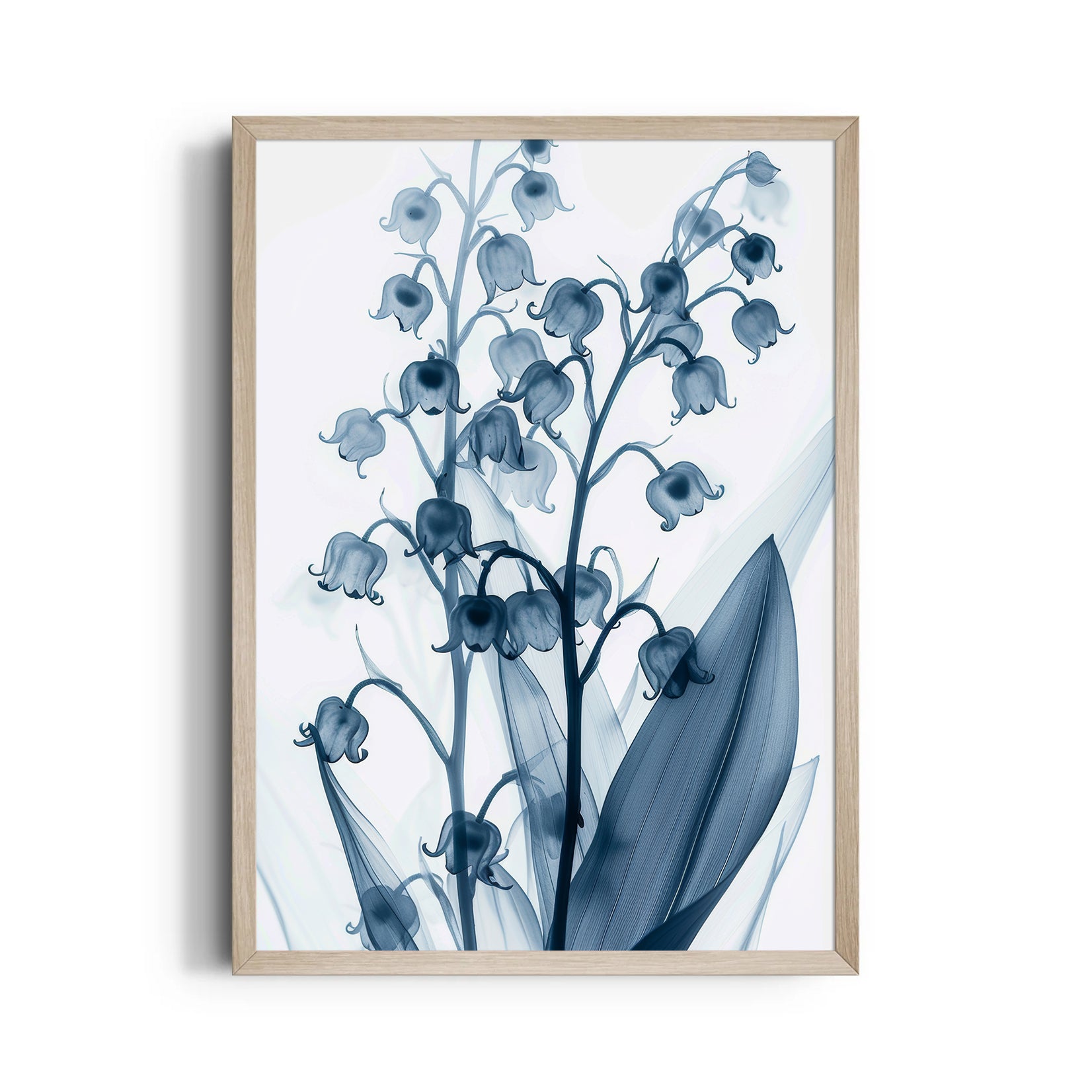 Midnight Lily of the Valley - Botanical Wall Art