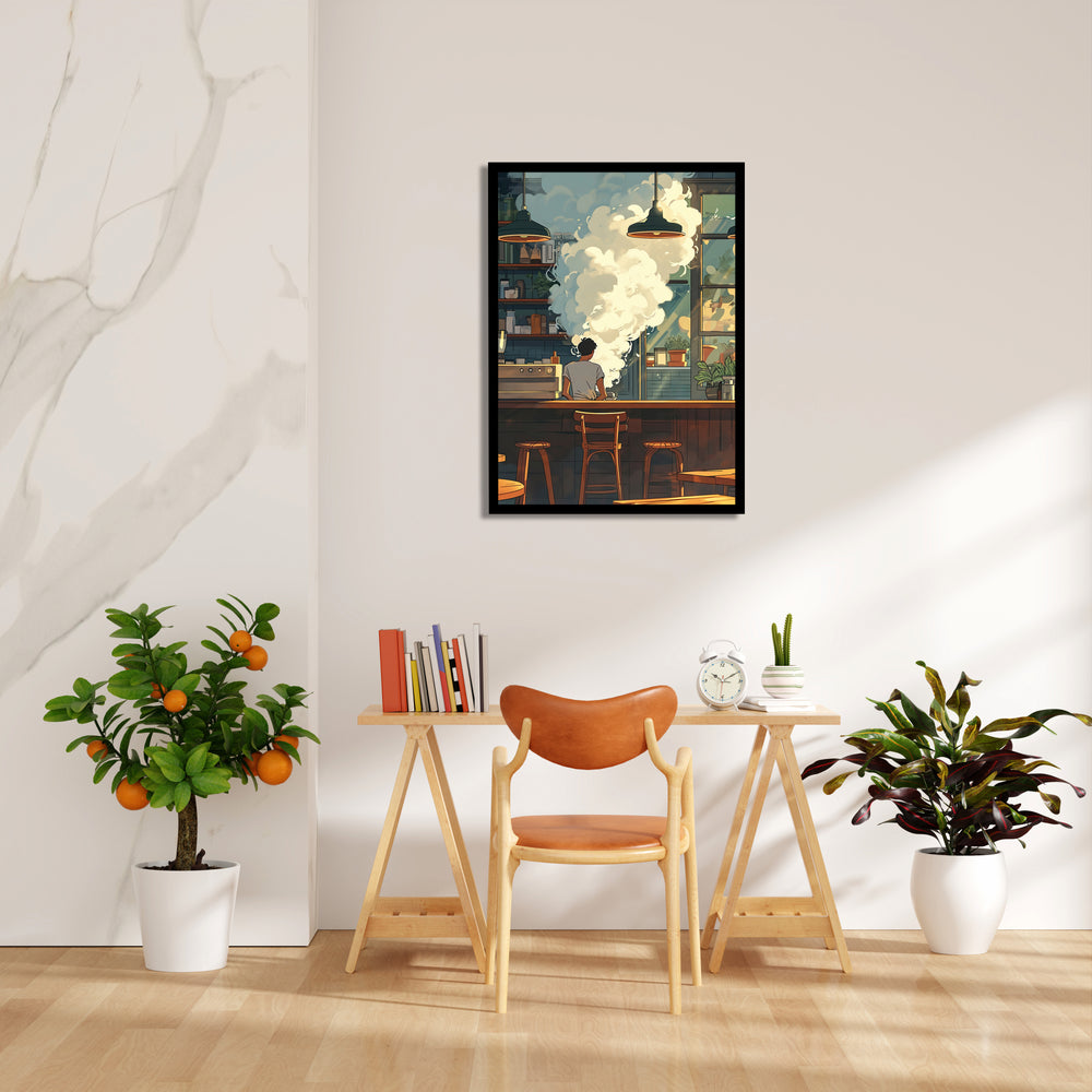 Morning Brew Atmosphere – Coffee Bar Wall Art
