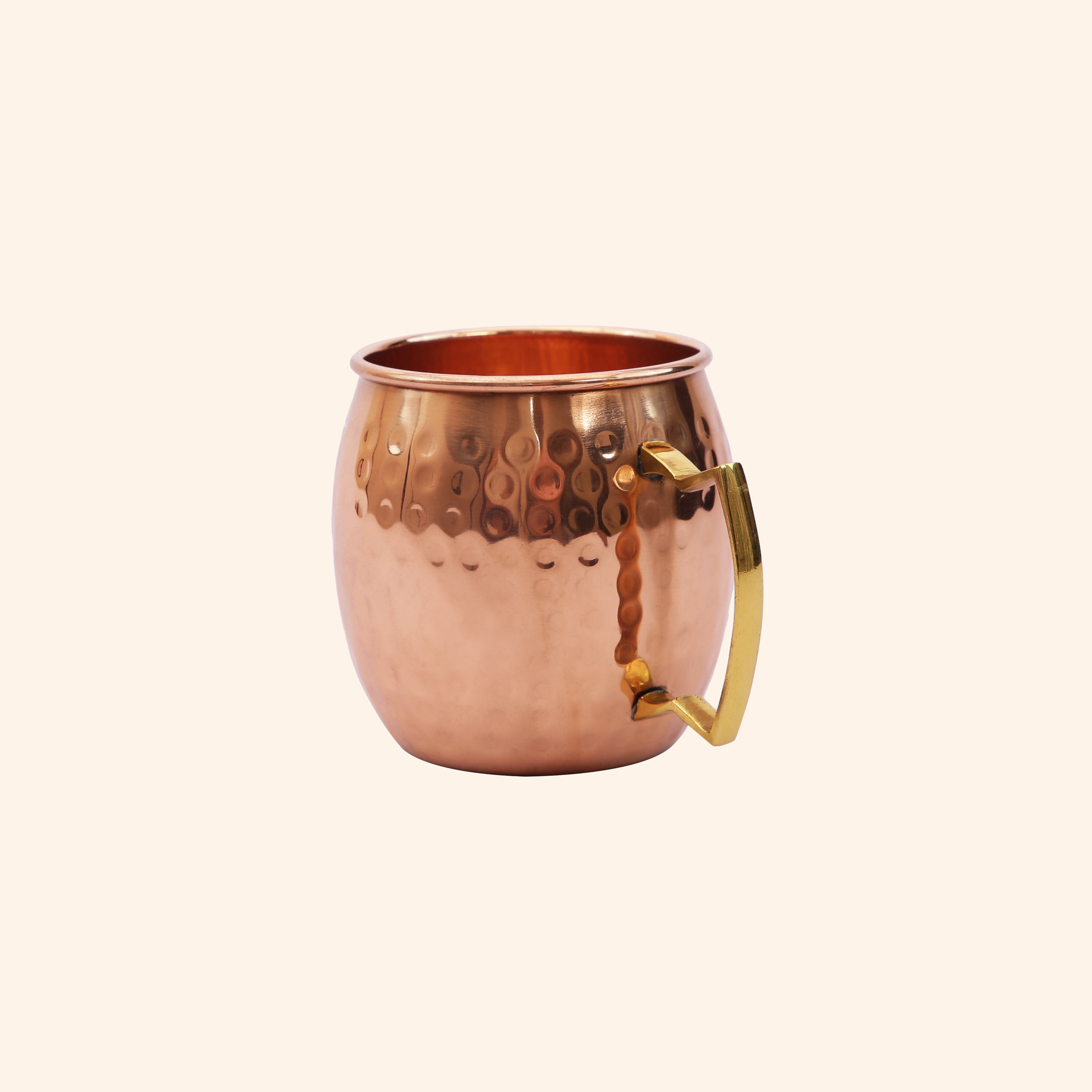 Classic Hammered Copper Moscow Mule Mug