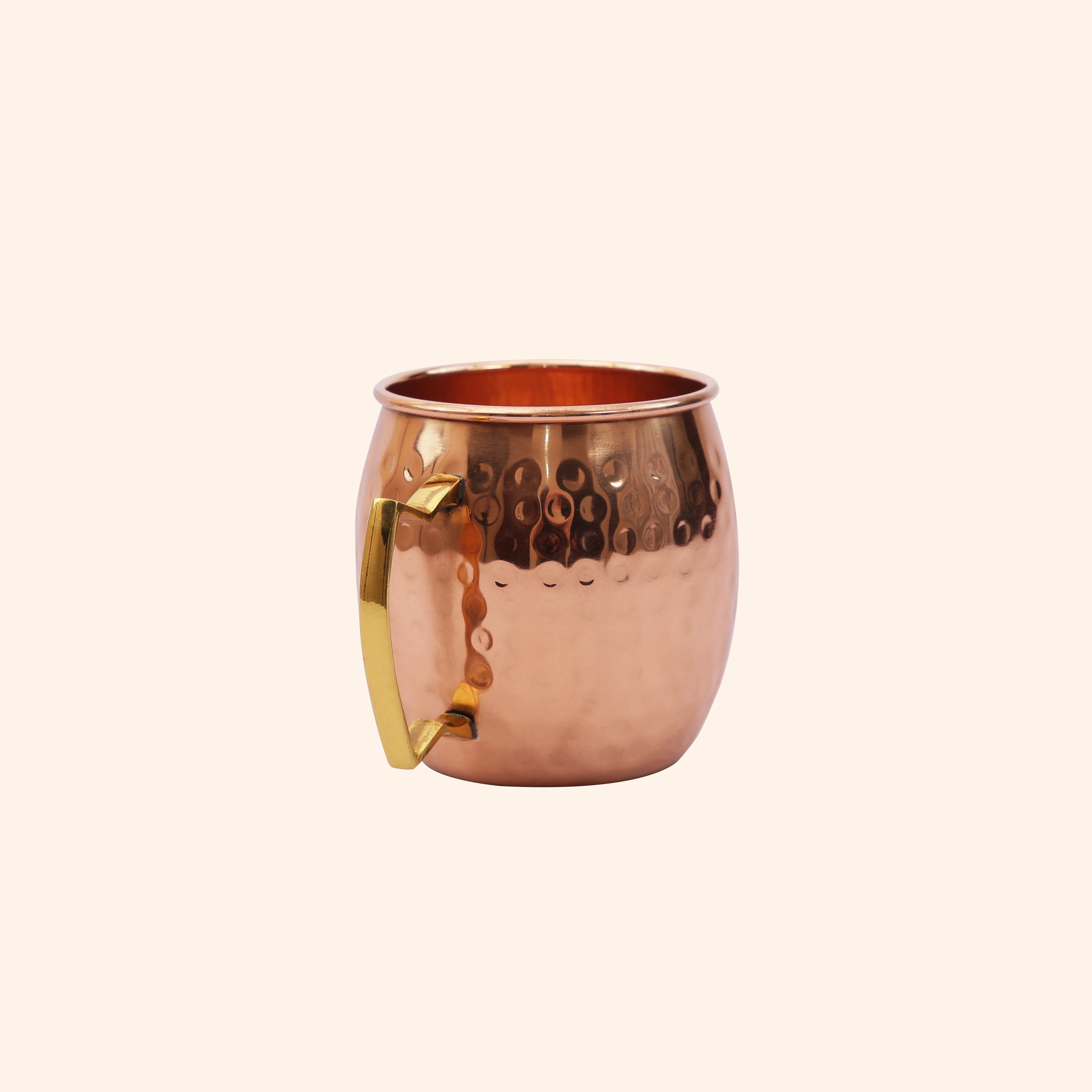 Classic Hammered Copper Moscow Mule Mug
