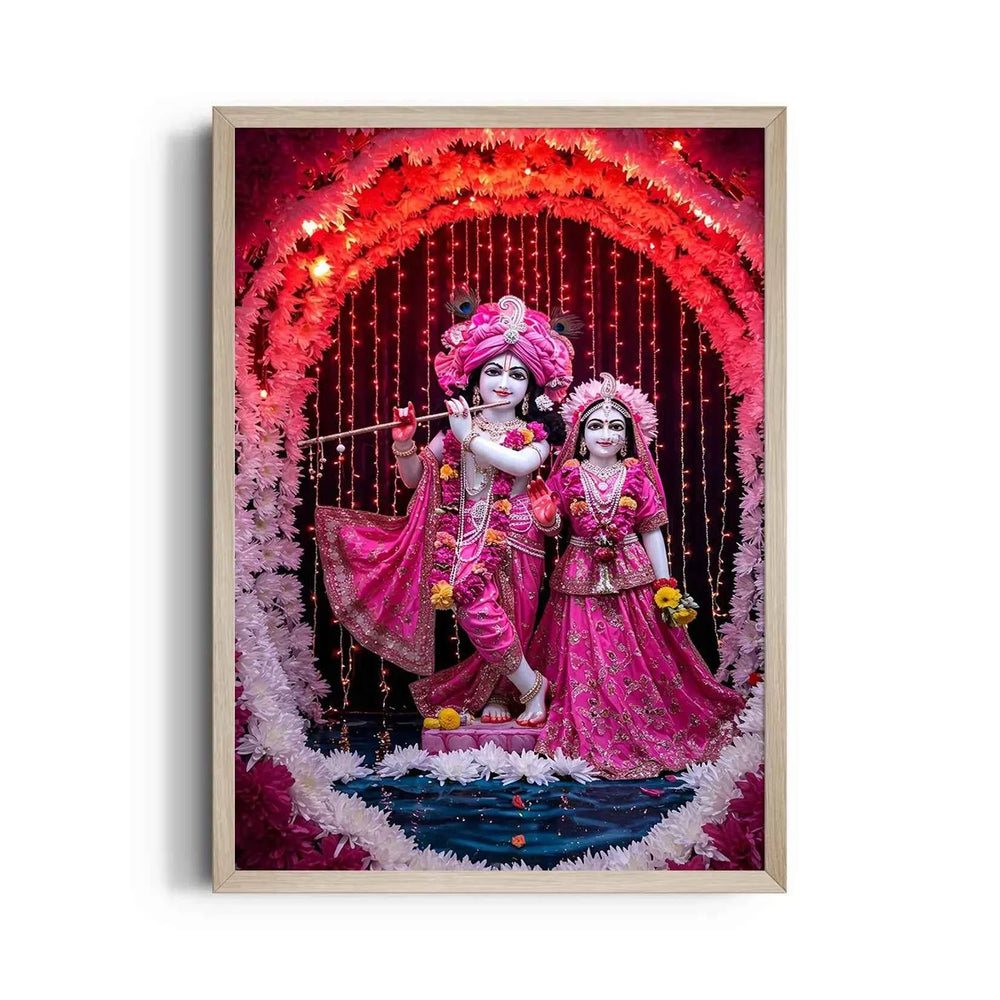 Radiant Devotion in Pink Florals