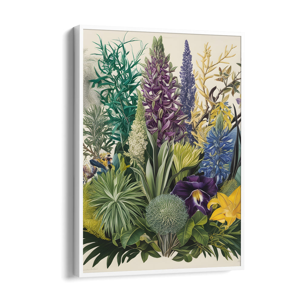 Royal Wildwood Meadow - Botanical Wall Art - Pillow Fights