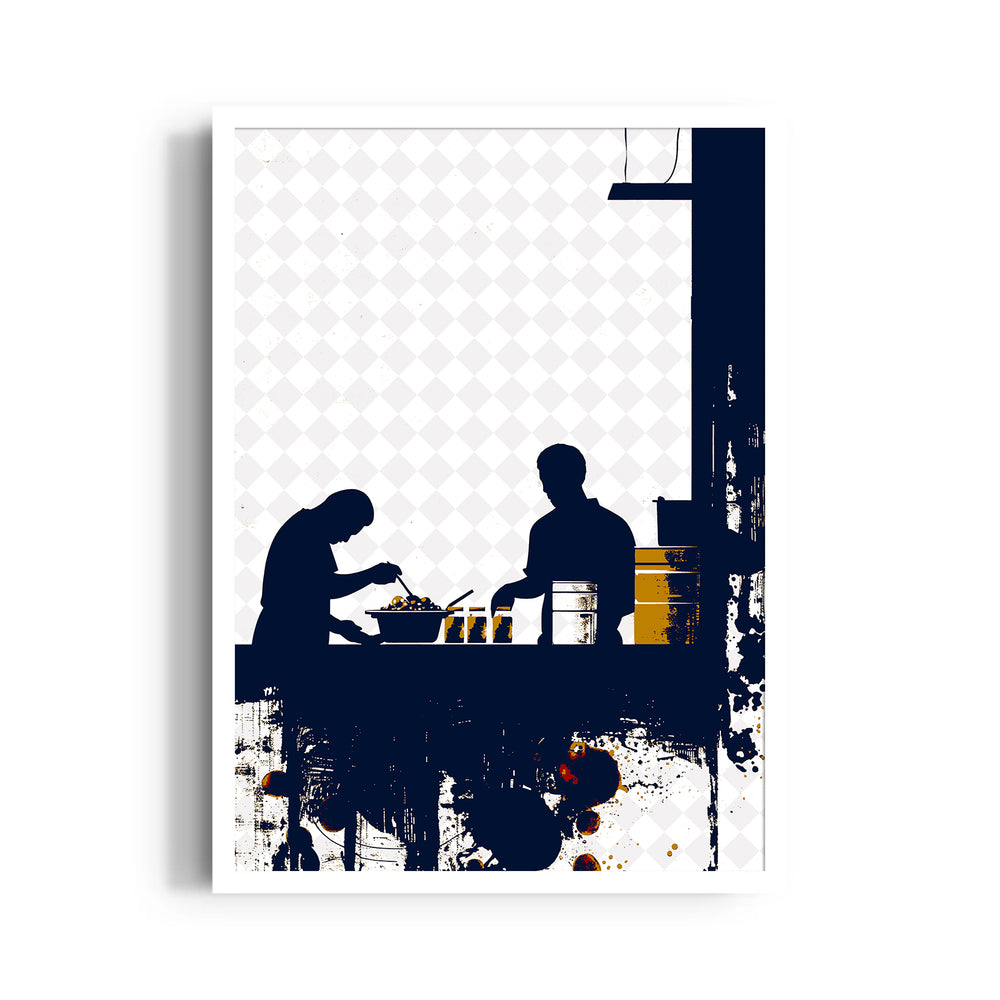 Street Food Stories - Food & Bar Wall Art - Pillow Fights