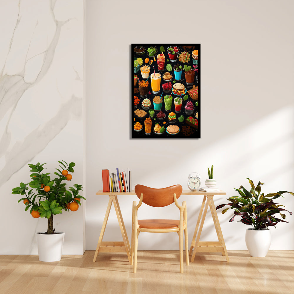 Street Snacks & Sips – Food & Bar Wall Art