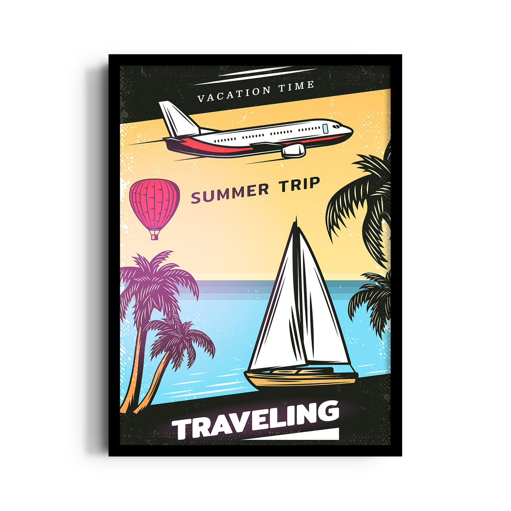 Summer Voyage Escape - Travel Wall Art