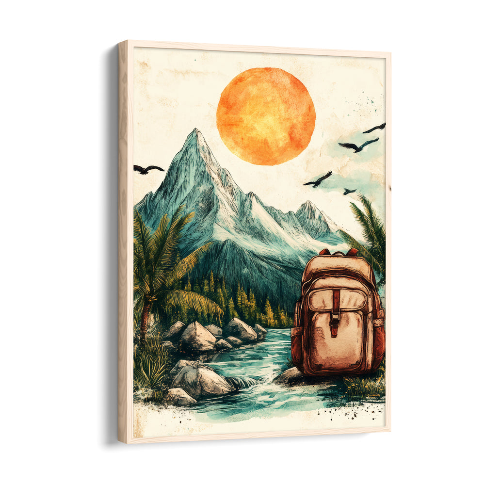 Summit Wanderer Escape - Travel Wall Art